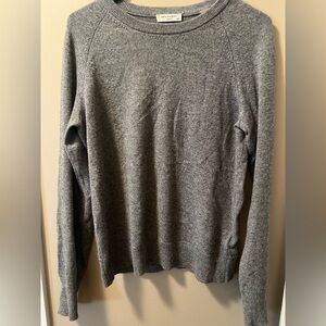 Equipment Femme Heather Gray Cashmere Sweater